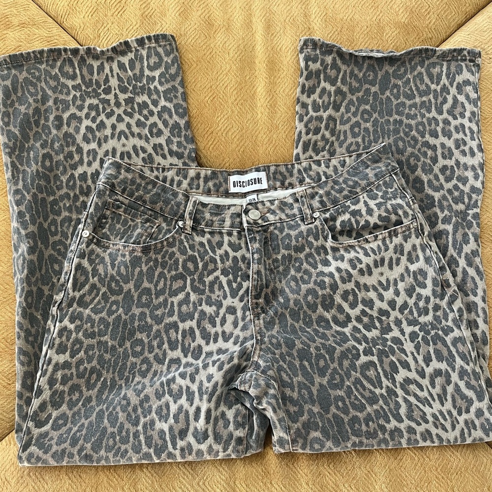 Disclosure Leopard Print Jeans